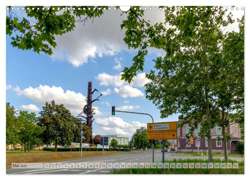 Weitere Ansicht: Unterwegs in Riesa (Wandkalender 2026 DIN A3 quer), CALVENDO Monatskalender | Birgit Harriette Seifert, Calvendo