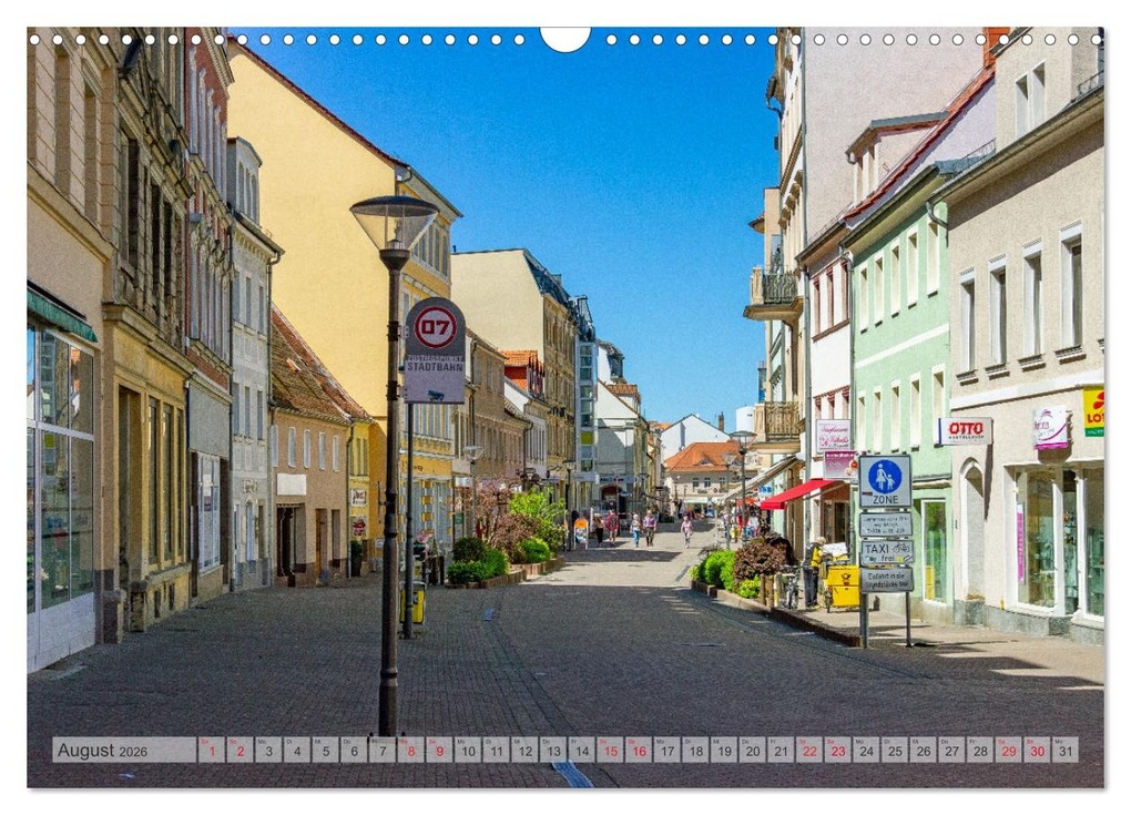 Weitere Ansicht: Unterwegs in Riesa (Wandkalender 2026 DIN A3 quer), CALVENDO Monatskalender | Birgit Harriette Seifert, Calvendo