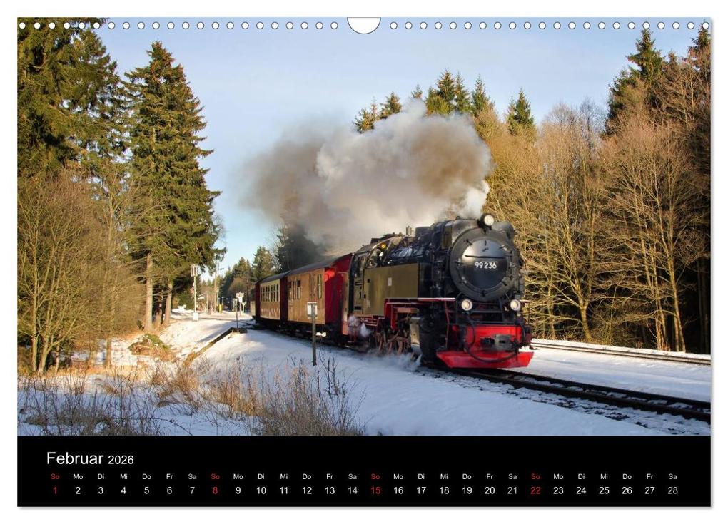 Weitere Ansicht: Unter Dampf in Sachsen Anhalt 2.0 (Wandkalender 2026 DIN A3 quer), CALVENDO Monatskalender | Steffen Gierok, Calvendo