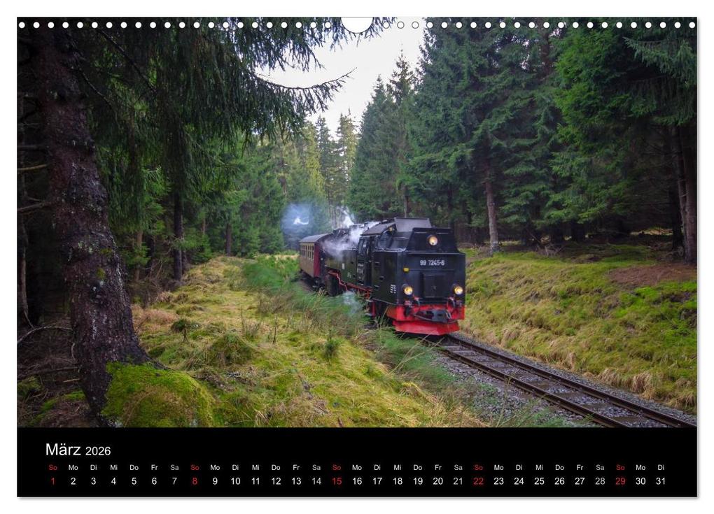 Weitere Ansicht: Unter Dampf in Sachsen Anhalt 2.0 (Wandkalender 2026 DIN A3 quer), CALVENDO Monatskalender | Steffen Gierok, Calvendo