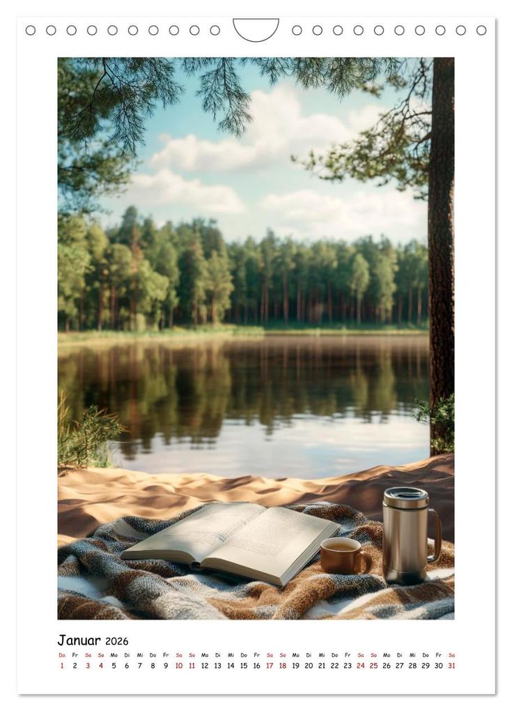 Weitere Ansicht: Ein Zuhause aus Worten (Wandkalender 2026 DIN A4 hoch), CALVENDO Monatskalender | Kerstin Waurick, Calvendo