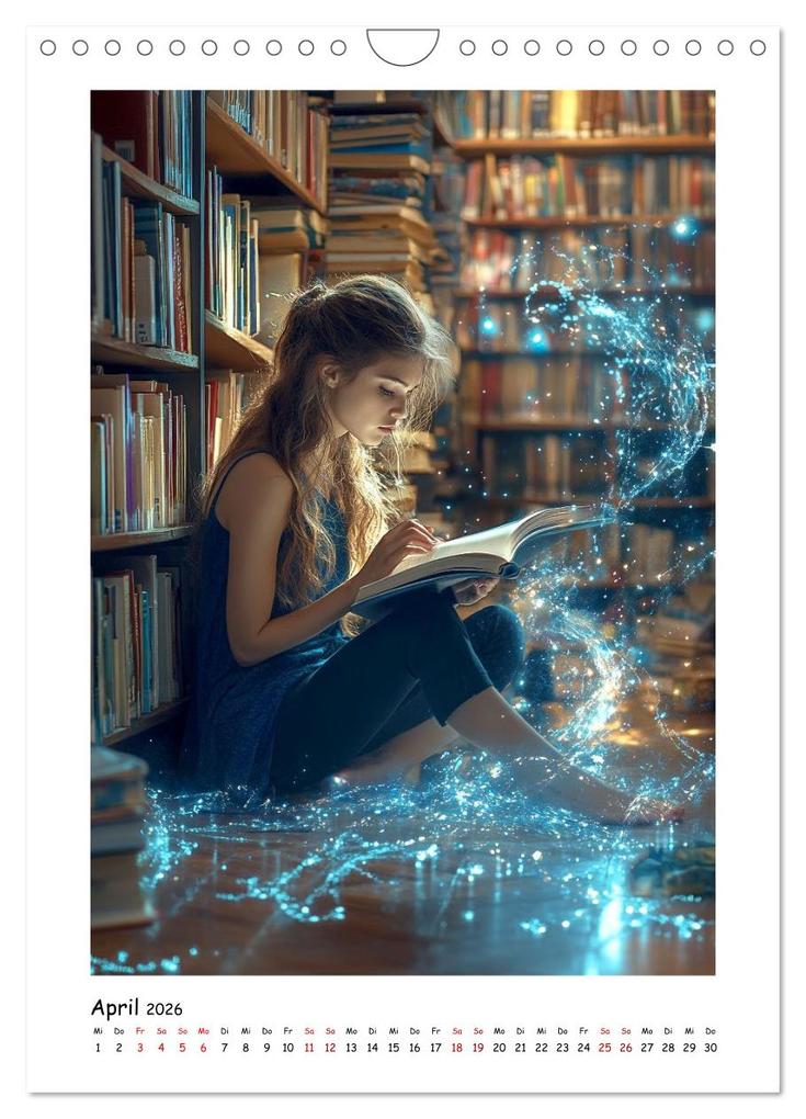 Weitere Ansicht: Ein Zuhause aus Worten (Wandkalender 2026 DIN A4 hoch), CALVENDO Monatskalender | Kerstin Waurick, Calvendo