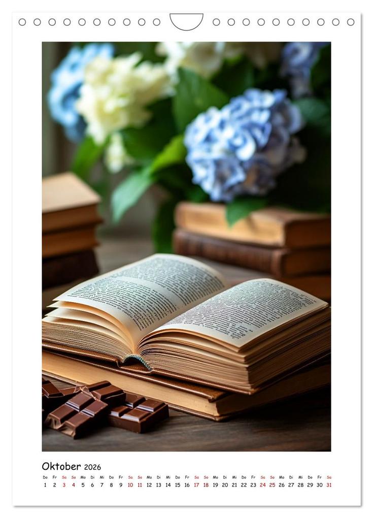 Weitere Ansicht: Ein Zuhause aus Worten (Wandkalender 2026 DIN A4 hoch), CALVENDO Monatskalender | Kerstin Waurick, Calvendo