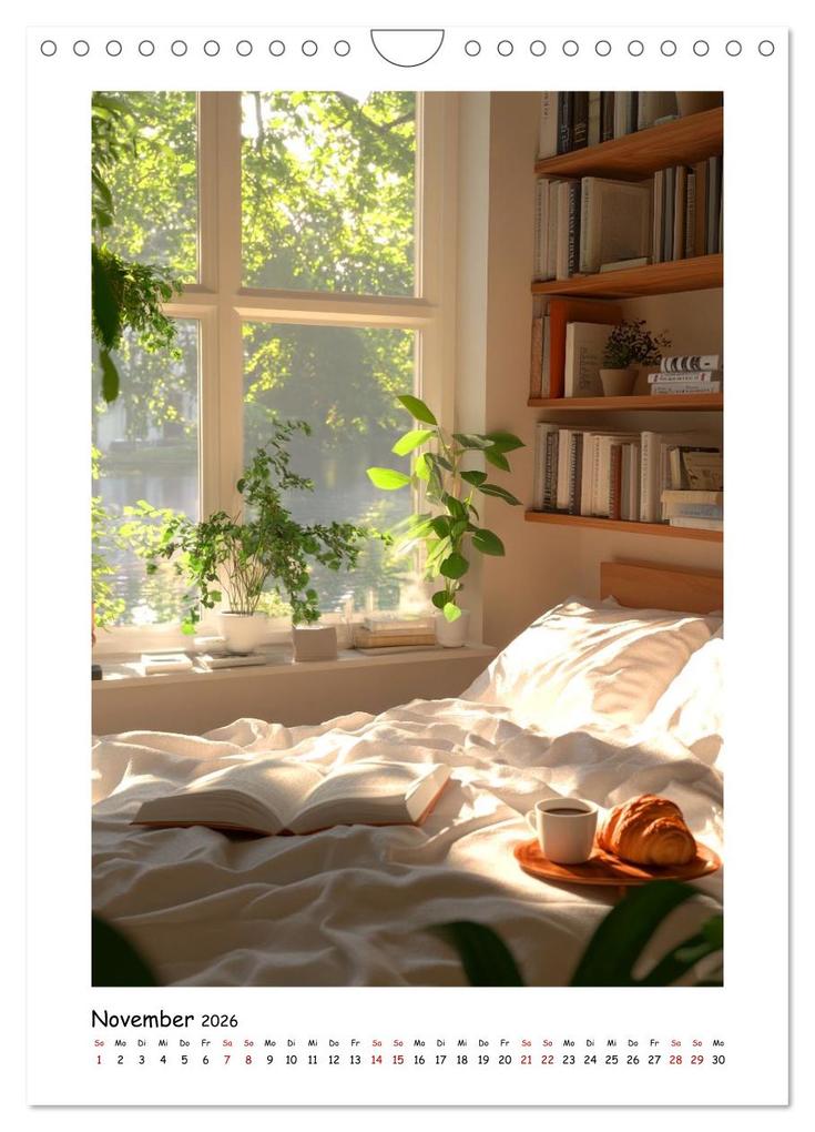 Weitere Ansicht: Ein Zuhause aus Worten (Wandkalender 2026 DIN A4 hoch), CALVENDO Monatskalender | Kerstin Waurick, Calvendo