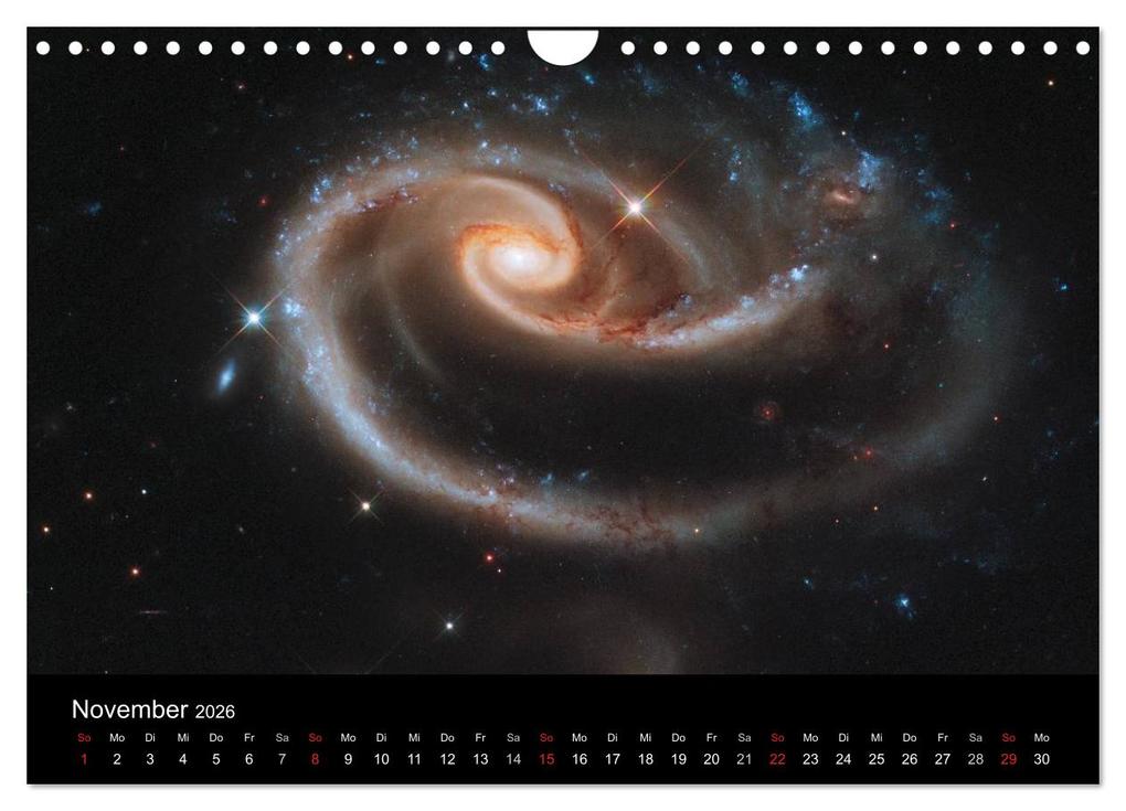 Weitere Ansicht: Der Weltraum. Spektakuläre Gasnebel und Galaxien (Wandkalender 2026 DIN A4 quer), CALVENDO Monatskalender | Calvendo, Elisabeth Stanzer