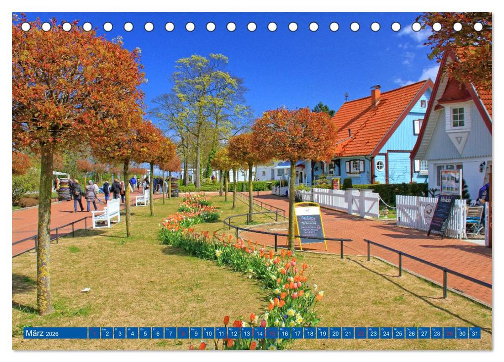 Weitere Ansicht: Boltenhagen - Sonne, Sand und Ferien an der Ostsee (Tischkalender 2026 DIN A5 quer), CALVENDO Monatskalender | Calvendo, Holger Felix