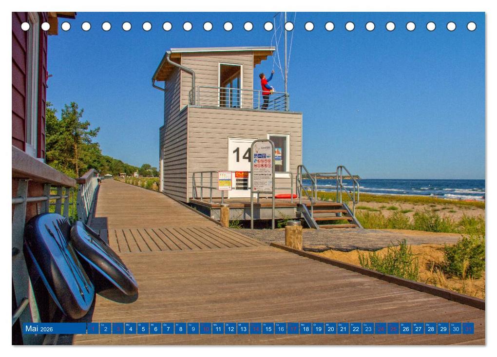 Weitere Ansicht: Boltenhagen - Sonne, Sand und Ferien an der Ostsee (Tischkalender 2026 DIN A5 quer), CALVENDO Monatskalender | Calvendo, Holger Felix
