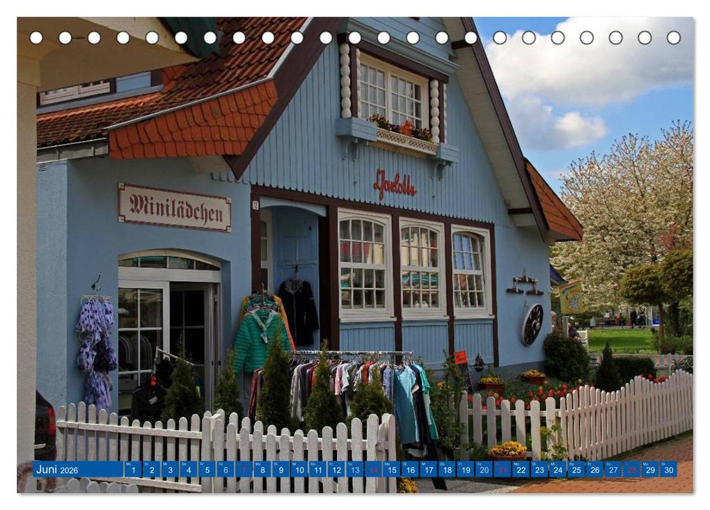 Weitere Ansicht: Boltenhagen - Sonne, Sand und Ferien an der Ostsee (Tischkalender 2026 DIN A5 quer), CALVENDO Monatskalender | Calvendo, Holger Felix