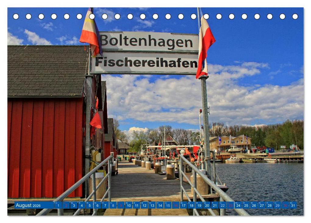 Weitere Ansicht: Boltenhagen - Sonne, Sand und Ferien an der Ostsee (Tischkalender 2026 DIN A5 quer), CALVENDO Monatskalender | Calvendo, Holger Felix