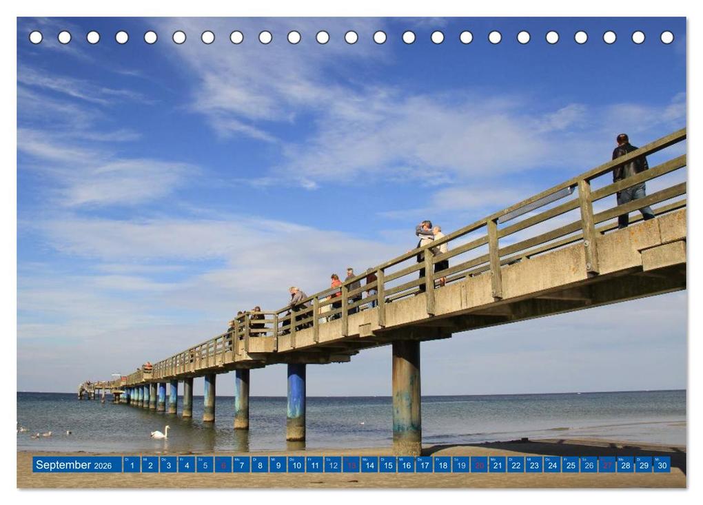 Weitere Ansicht: Boltenhagen - Sonne, Sand und Ferien an der Ostsee (Tischkalender 2026 DIN A5 quer), CALVENDO Monatskalender | Calvendo, Holger Felix