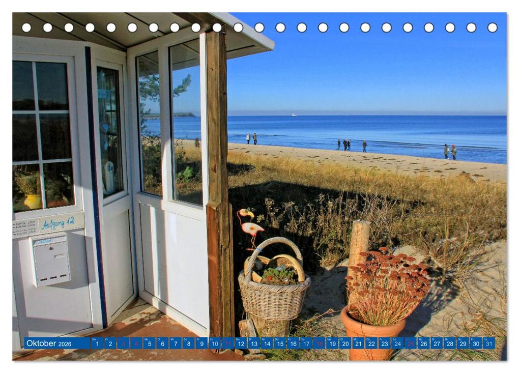Weitere Ansicht: Boltenhagen - Sonne, Sand und Ferien an der Ostsee (Tischkalender 2026 DIN A5 quer), CALVENDO Monatskalender | Calvendo, Holger Felix