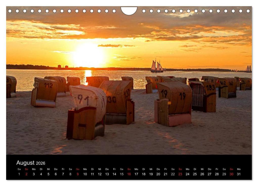 Weitere Ansicht: Malerische Kieler Förde (Wandkalender 2026 DIN A4 quer), CALVENDO Monatskalender | Calvendo, Tobias de Haan