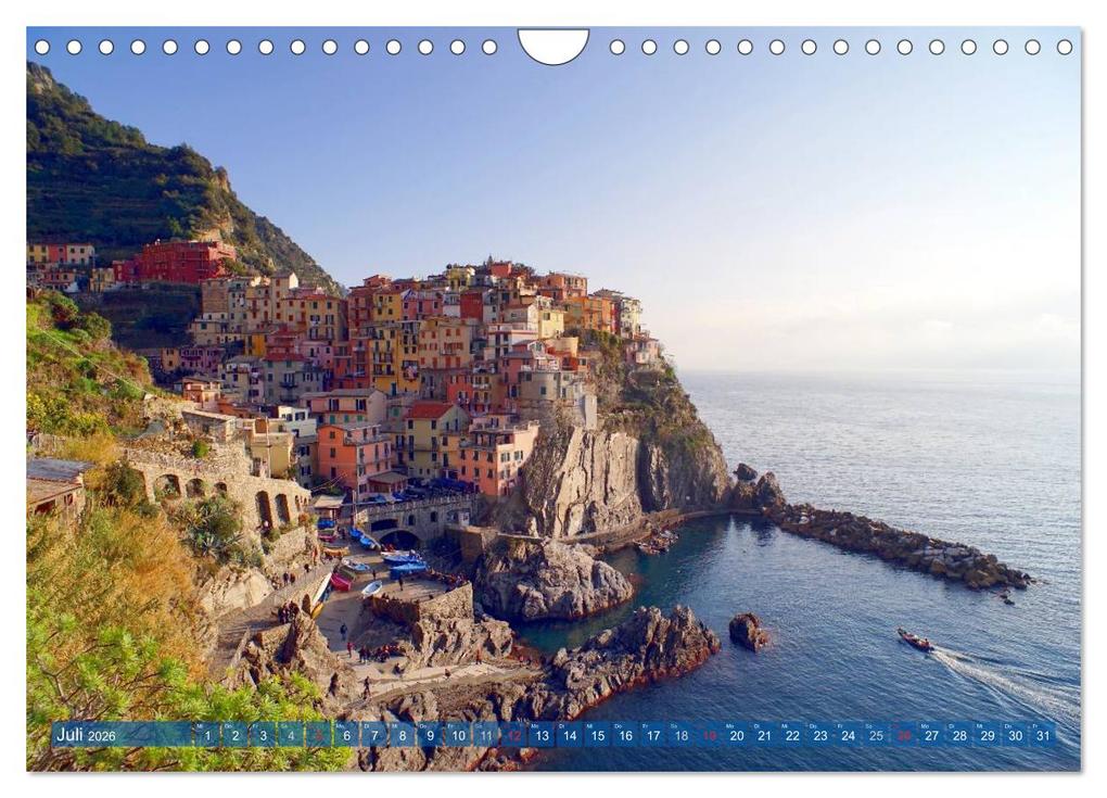 Weitere Ansicht: Wege durch die Cinque Terre (Wandkalender 2026 DIN A4 quer), CALVENDO Monatskalender | Calvendo, Thomas Erbacher