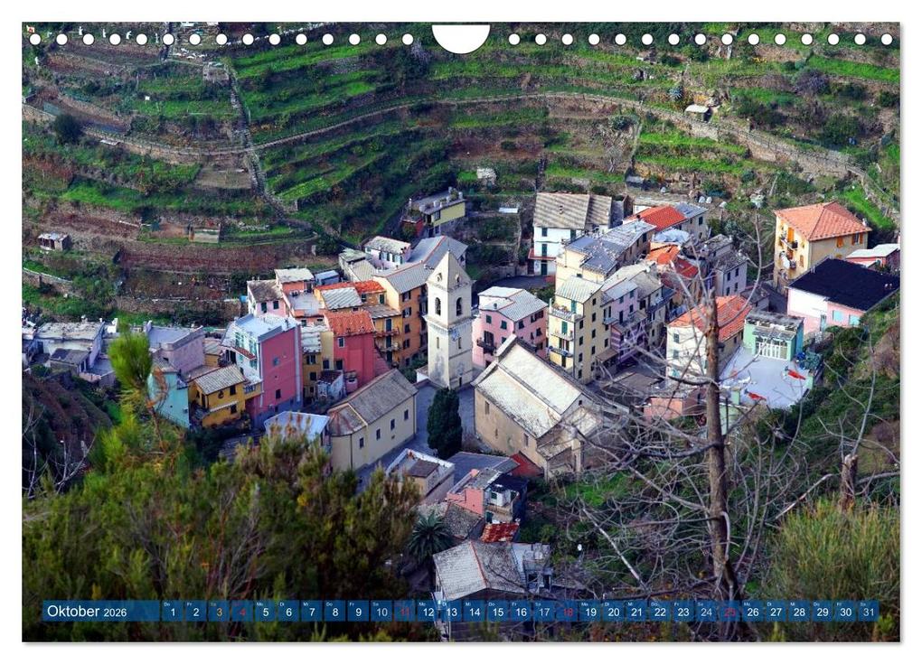 Weitere Ansicht: Wege durch die Cinque Terre (Wandkalender 2026 DIN A4 quer), CALVENDO Monatskalender | Calvendo, Thomas Erbacher