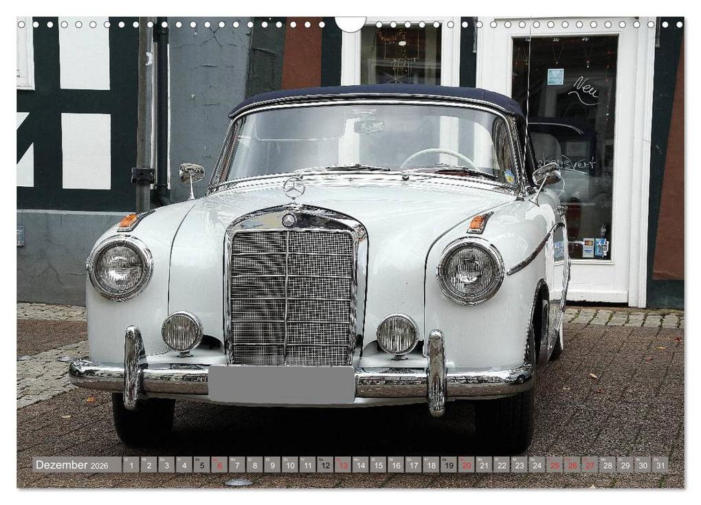 Weitere Ansicht: Mercedes Benz - Edle Schätzchen (Wandkalender 2026 DIN A3 quer), CALVENDO Monatskalender | Calvendo, Anja Bagunk