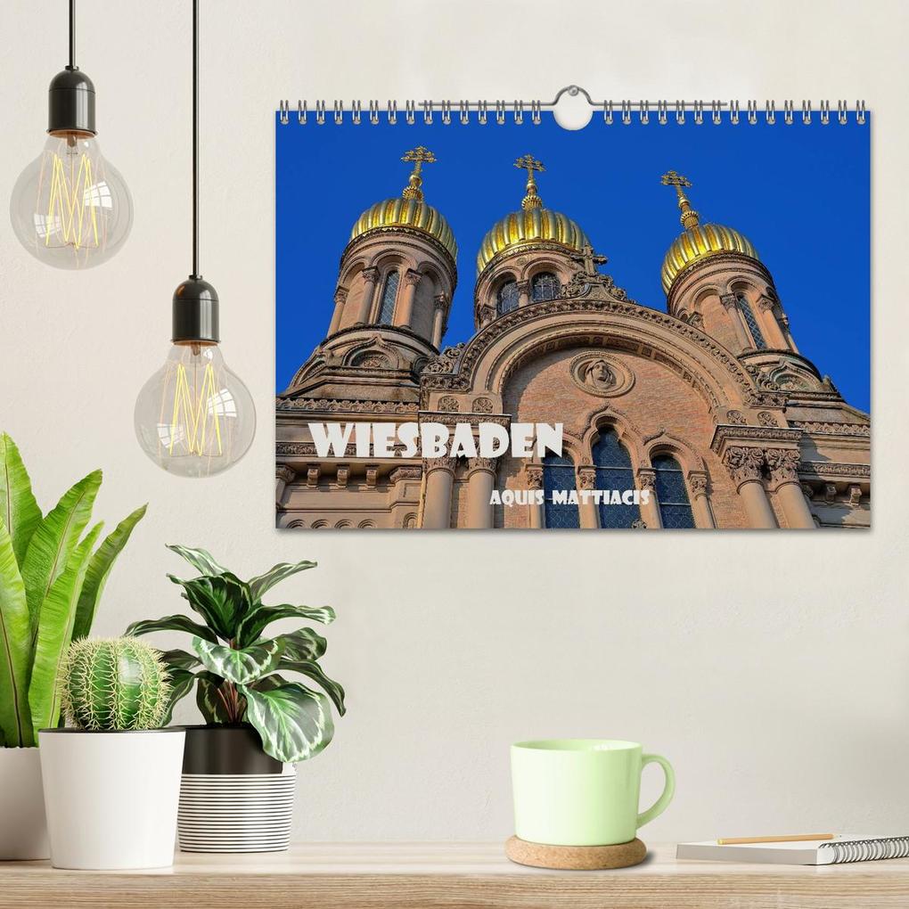 Weitere Ansicht: Wiesbaden Aquis Mattiacis (Wandkalender 2026 DIN A4 quer), CALVENDO Monatskalender | Calvendo, Claus Eckerlin
