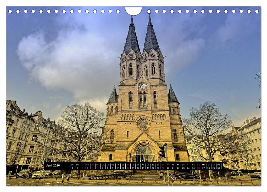 Weitere Ansicht: Wiesbaden Aquis Mattiacis (Wandkalender 2026 DIN A4 quer), CALVENDO Monatskalender | Calvendo, Claus Eckerlin