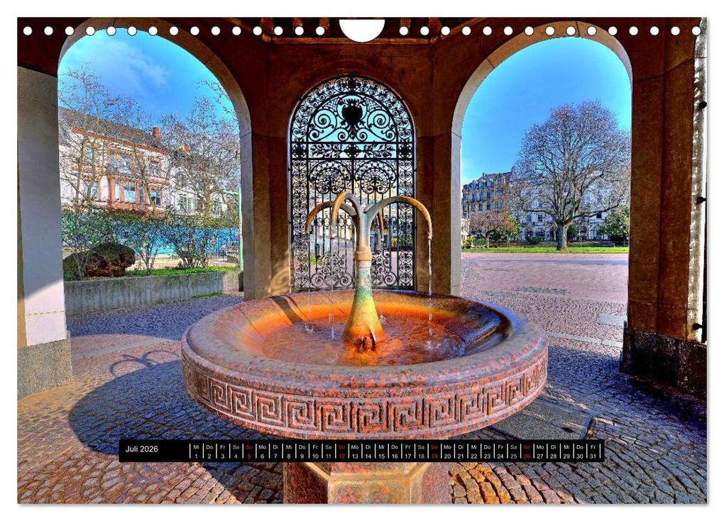 Weitere Ansicht: Wiesbaden Aquis Mattiacis (Wandkalender 2026 DIN A4 quer), CALVENDO Monatskalender | Calvendo, Claus Eckerlin