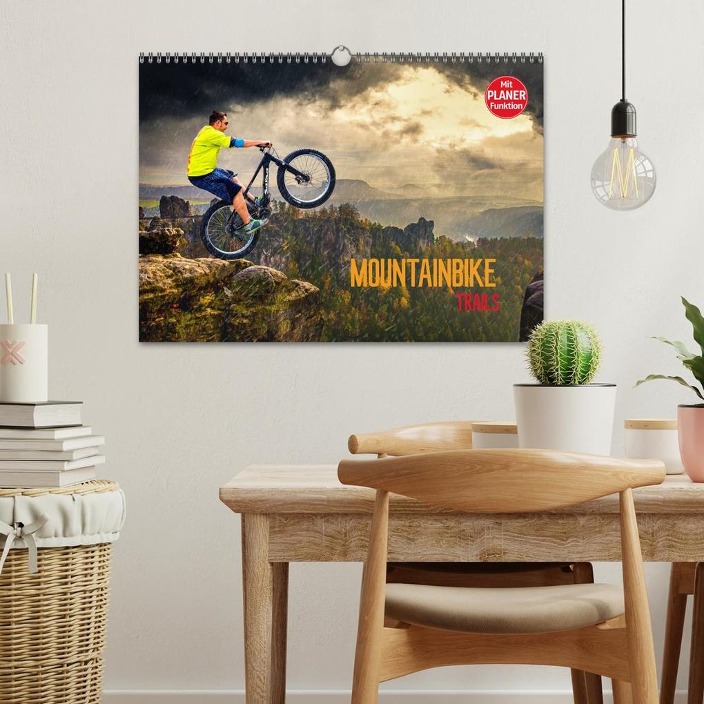 Weitere Ansicht: Mountainbike Trails (Wandkalender 2026 DIN A3 quer), CALVENDO Monatskalender | Calvendo, Dirk Meutzner