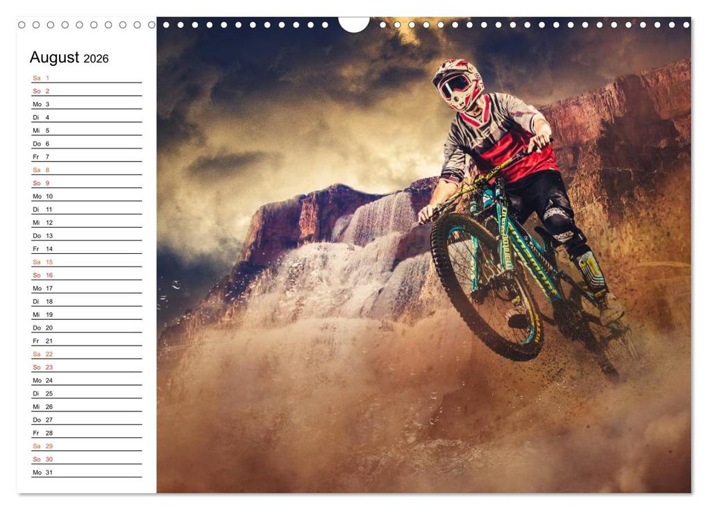 Weitere Ansicht: Mountainbike Trails (Wandkalender 2026 DIN A3 quer), CALVENDO Monatskalender | Calvendo, Dirk Meutzner