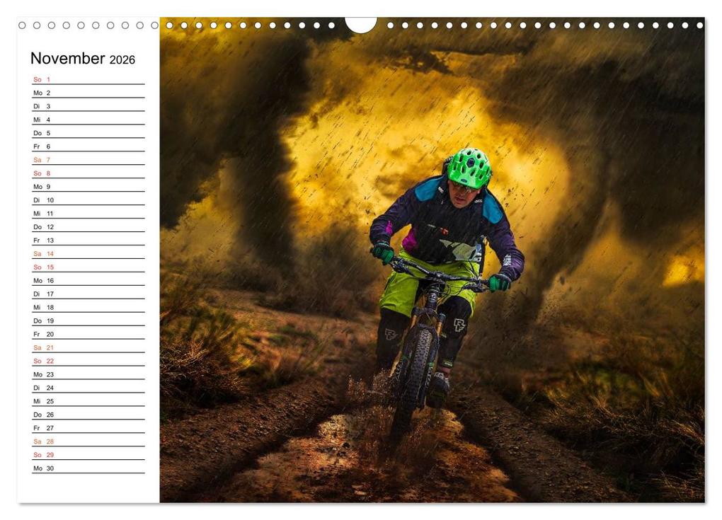 Weitere Ansicht: Mountainbike Trails (Wandkalender 2026 DIN A3 quer), CALVENDO Monatskalender | Calvendo, Dirk Meutzner