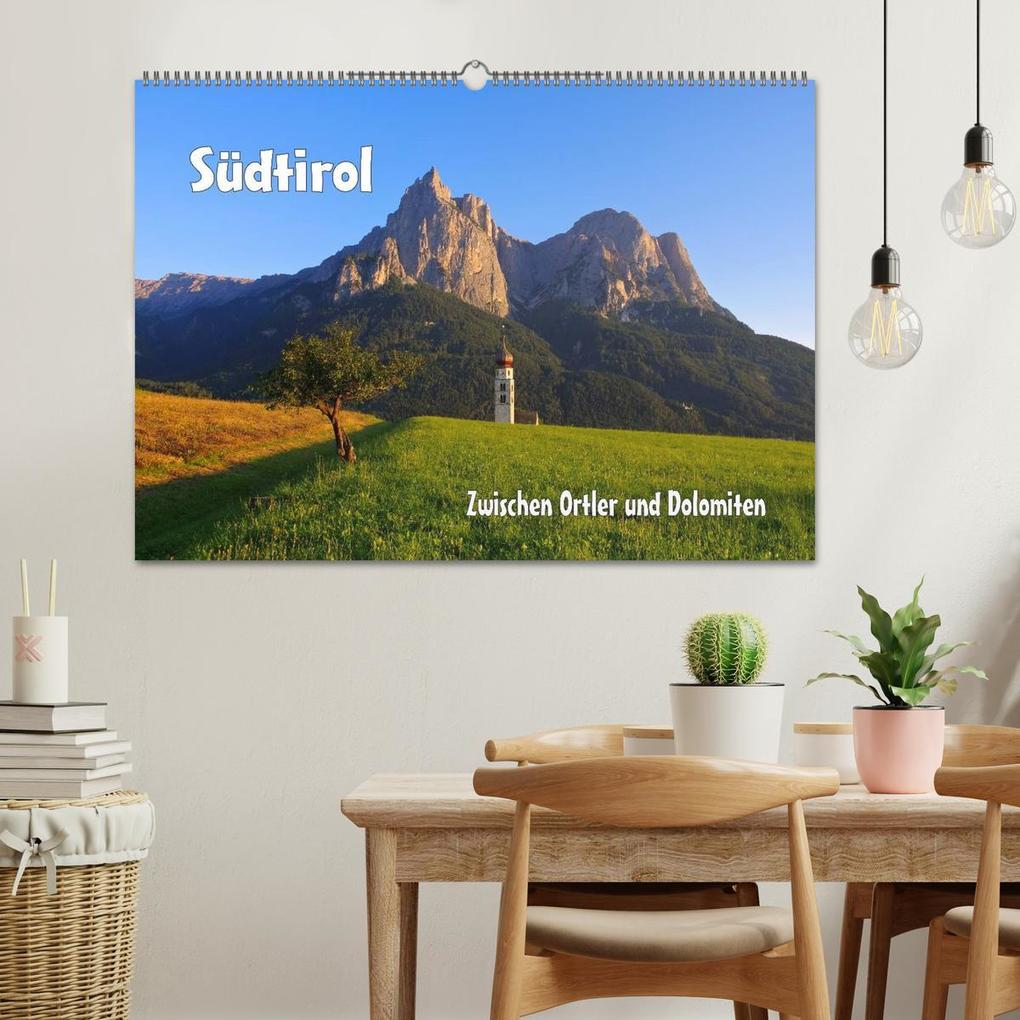 Weitere Ansicht: Südtirol - Zwischen Ortler und Dolomiten (Wandkalender 2026 DIN A2 quer), CALVENDO Monatskalender | Calvendo, LianeM, LianeM LianeM