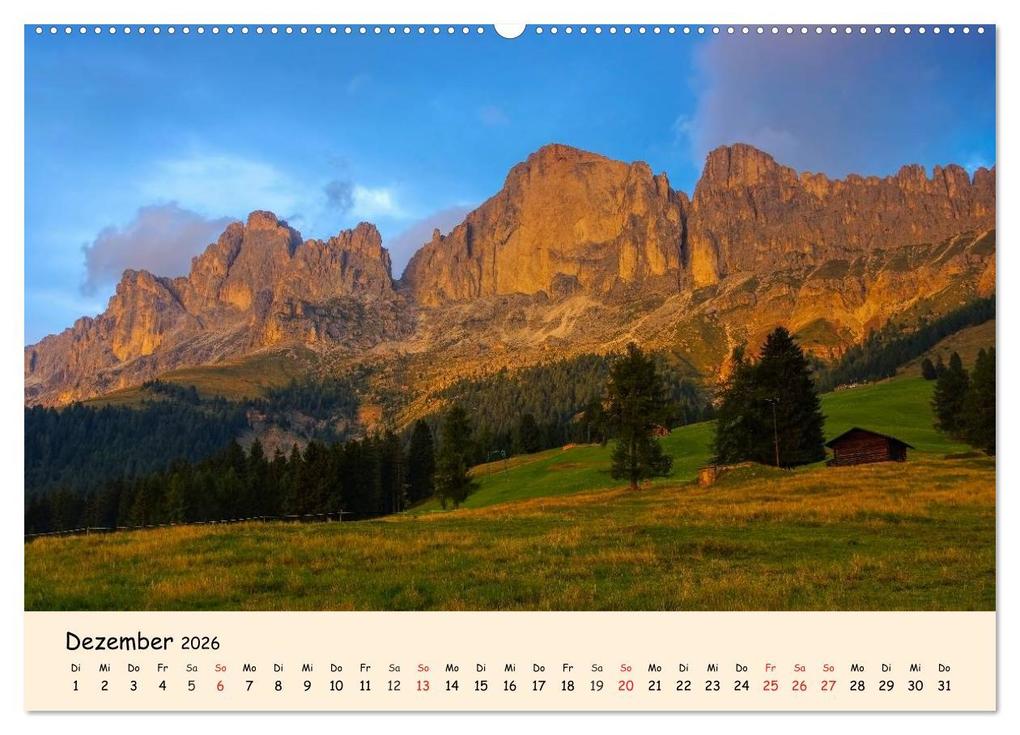 Weitere Ansicht: Südtirol - Zwischen Ortler und Dolomiten (Wandkalender 2026 DIN A2 quer), CALVENDO Monatskalender | Calvendo, LianeM, LianeM LianeM