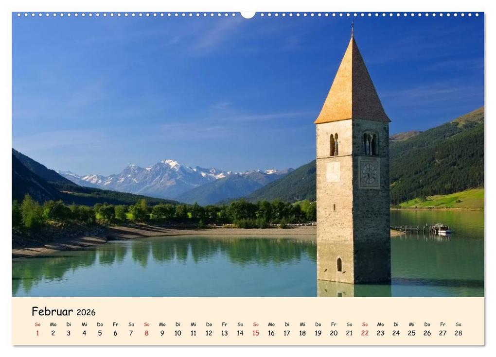 Weitere Ansicht: Südtirol - Zwischen Ortler und Dolomiten (Wandkalender 2026 DIN A2 quer), CALVENDO Monatskalender | Calvendo, LianeM, LianeM LianeM