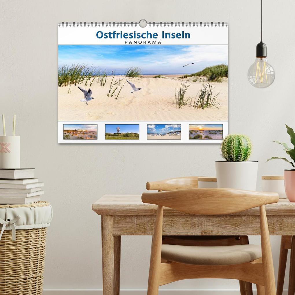 Weitere Ansicht: PANORAMA - Ostfriesische Inseln (Wandkalender 2026 DIN A3 quer), CALVENDO Monatskalender | Calvendo, Andrea Dreegmeyer