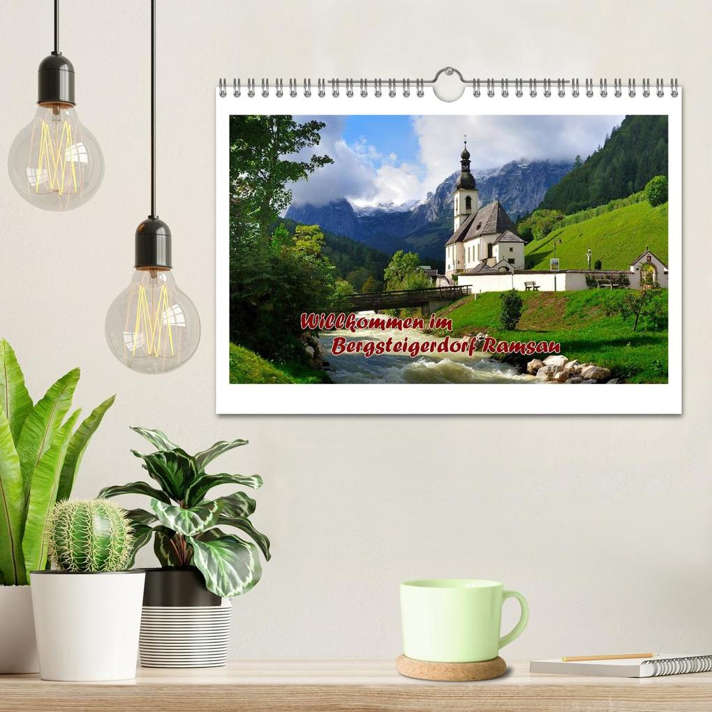 Weitere Ansicht: Willkommen im Bergsteigerdorf Ramsau (Wandkalender 2026 DIN A4 quer), CALVENDO Monatskalender | Calvendo, Dieter Wilczek