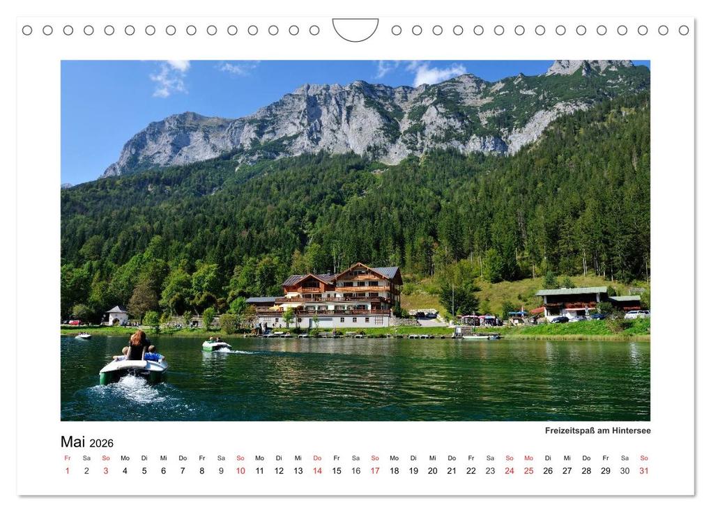 Weitere Ansicht: Willkommen im Bergsteigerdorf Ramsau (Wandkalender 2026 DIN A4 quer), CALVENDO Monatskalender | Calvendo, Dieter Wilczek