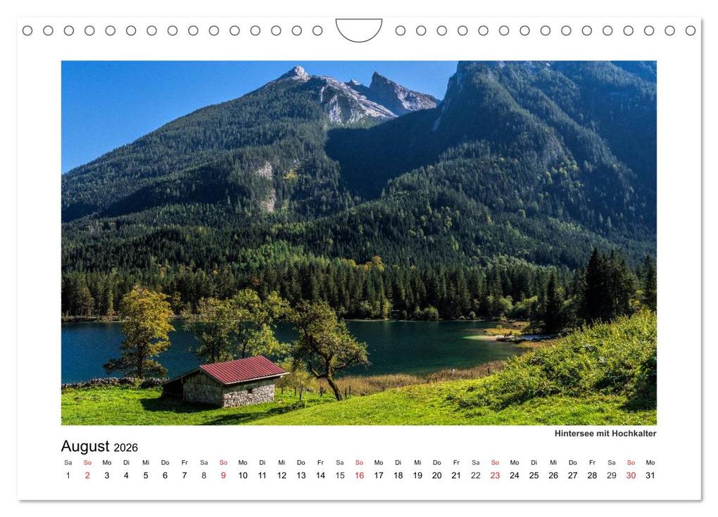Weitere Ansicht: Willkommen im Bergsteigerdorf Ramsau (Wandkalender 2026 DIN A4 quer), CALVENDO Monatskalender | Calvendo, Dieter Wilczek
