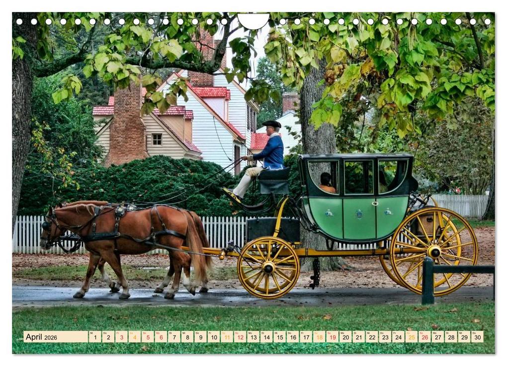 Weitere Ansicht: Pferdekutschen - Vorgänger des Automobils (Wandkalender 2026 DIN A4 quer), CALVENDO Monatskalender | Calvendo, Peter Roder