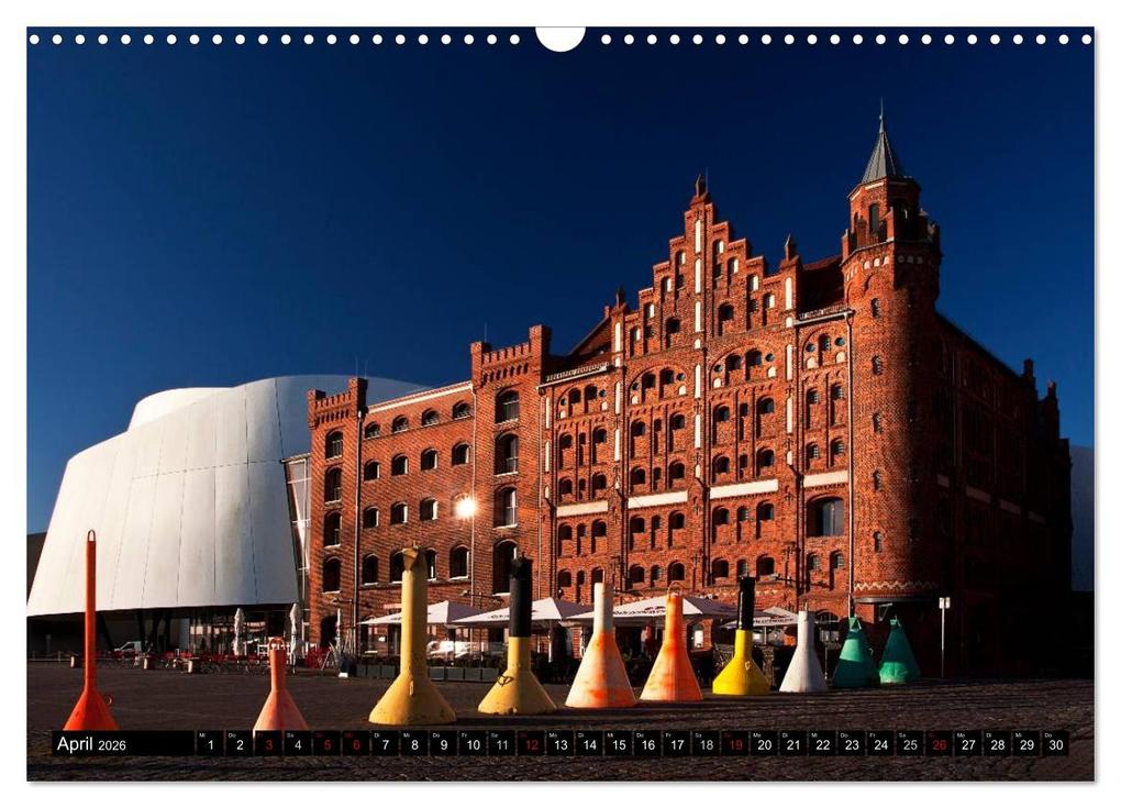 Weitere Ansicht: Deutsche Hansestädte - Lübeck Wismar Rostock Stralsund (Wandkalender 2026 DIN A3 quer), CALVENDO Monatskalender | Calvendo, U boeTtchEr