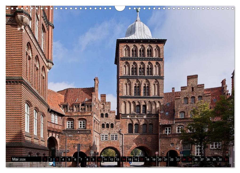 Weitere Ansicht: Deutsche Hansestädte - Lübeck Wismar Rostock Stralsund (Wandkalender 2026 DIN A3 quer), CALVENDO Monatskalender | Calvendo, U boeTtchEr