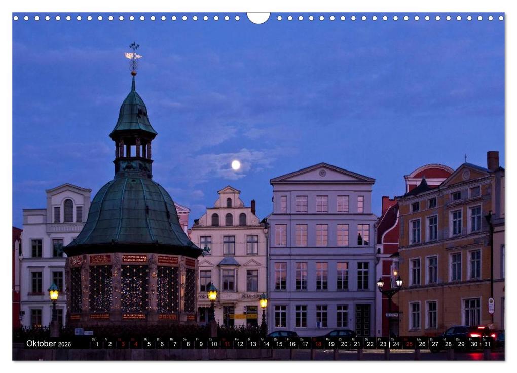 Weitere Ansicht: Deutsche Hansestädte - Lübeck Wismar Rostock Stralsund (Wandkalender 2026 DIN A3 quer), CALVENDO Monatskalender | Calvendo, U boeTtchEr