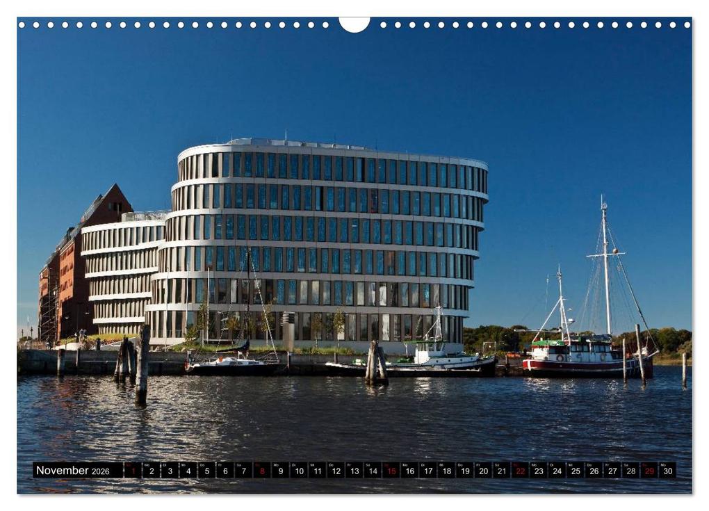 Weitere Ansicht: Deutsche Hansestädte - Lübeck Wismar Rostock Stralsund (Wandkalender 2026 DIN A3 quer), CALVENDO Monatskalender | Calvendo, U boeTtchEr
