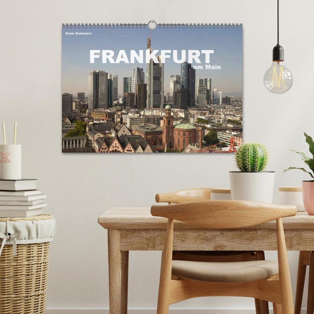 Weitere Ansicht: Frankfurt am Main (Wandkalender 2026 DIN A3 quer), CALVENDO Monatskalender | Calvendo, Peter Schickert