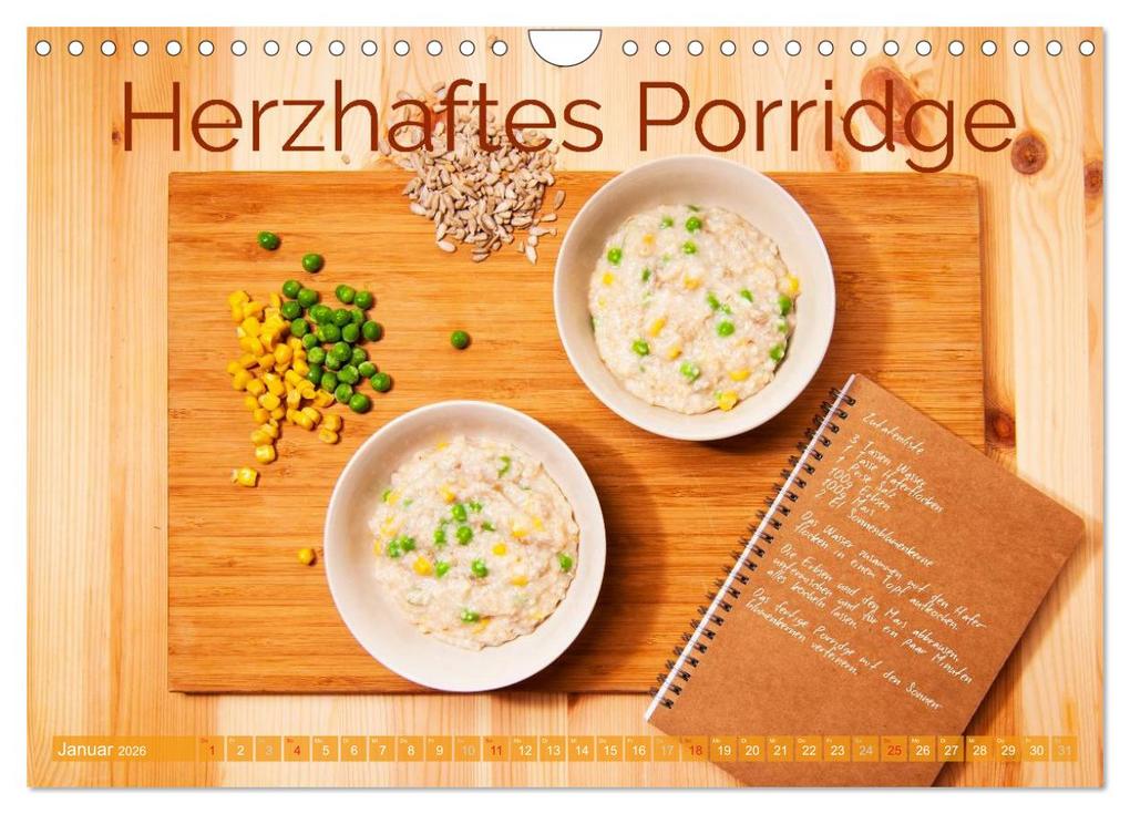 Weitere Ansicht: Einfache vegane Rezepte (Wandkalender 2026 DIN A4 quer), CALVENDO Monatskalender | Calvendo, Photography PM