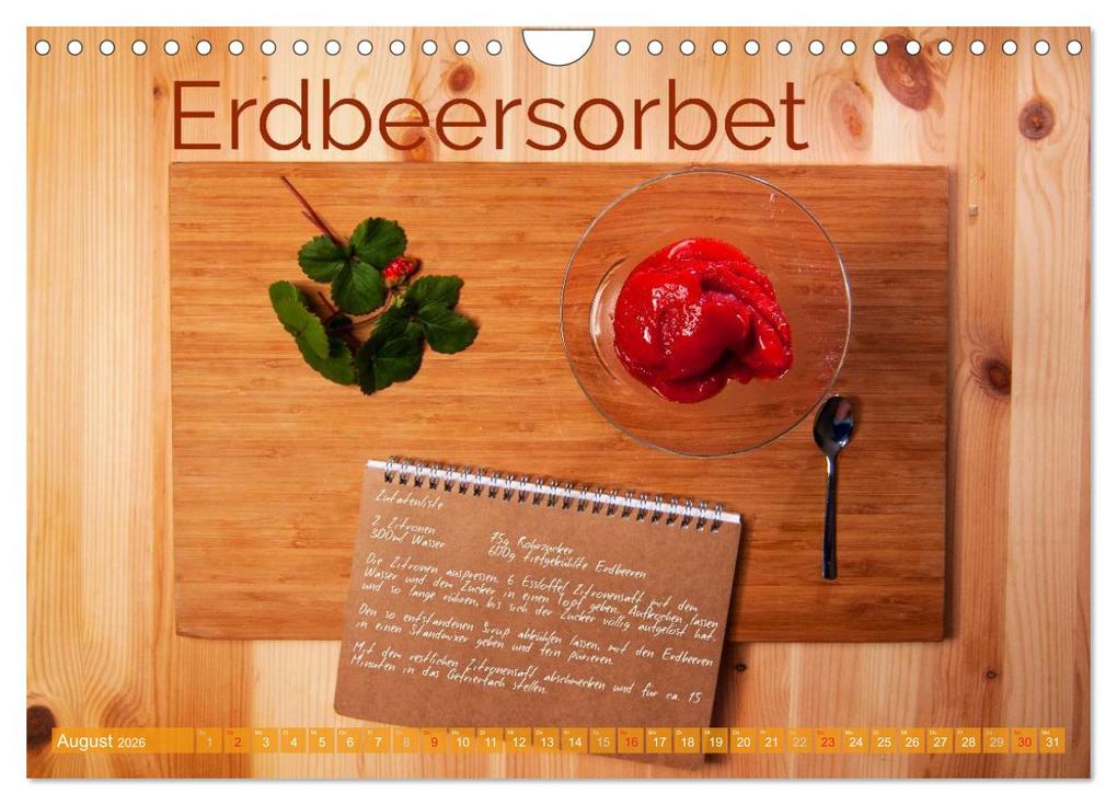 Weitere Ansicht: Einfache vegane Rezepte (Wandkalender 2026 DIN A4 quer), CALVENDO Monatskalender | Calvendo, Photography PM