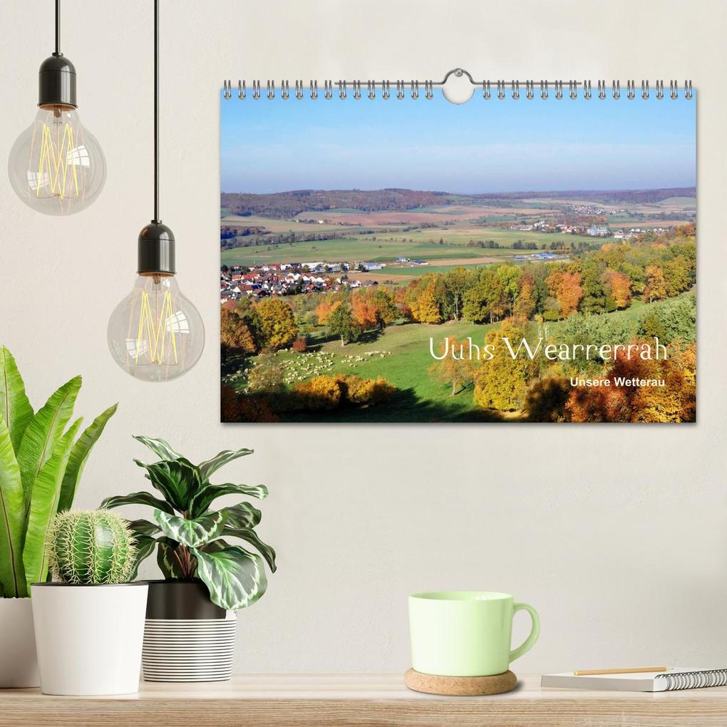 Weitere Ansicht: Die Wetterau mit Mundart-Statements (Wandkalender 2026 DIN A4 quer), CALVENDO Monatskalender | Calvendo, kexDESIGN, Kornelia Exner, kexDESIGN Exner