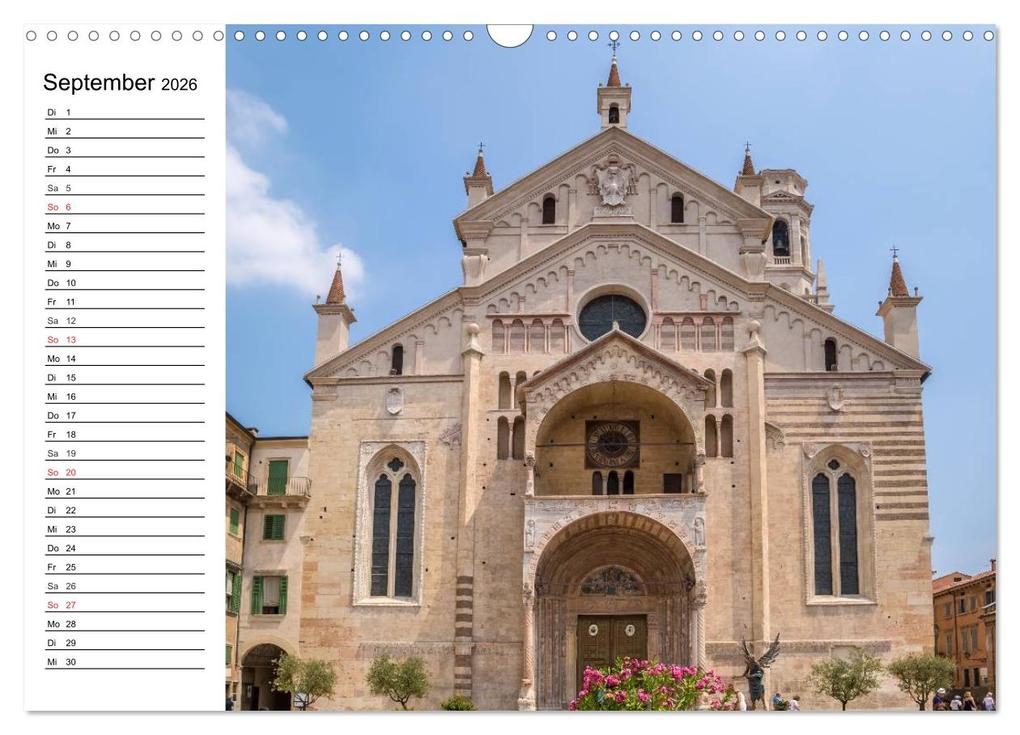 Weitere Ansicht: VERONA Historisches Stadtherz (Wandkalender 2026 DIN A3 quer), CALVENDO Monatskalender | Calvendo, Melanie Viola