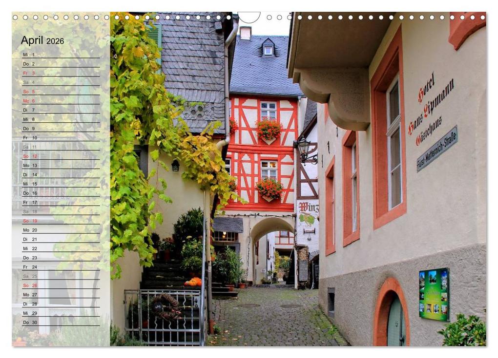 Weitere Ansicht: Eine Perle an der Mosel - Beilstein (Wandkalender 2026 DIN A3 quer), CALVENDO Monatskalender | Calvendo, Arno Klatt