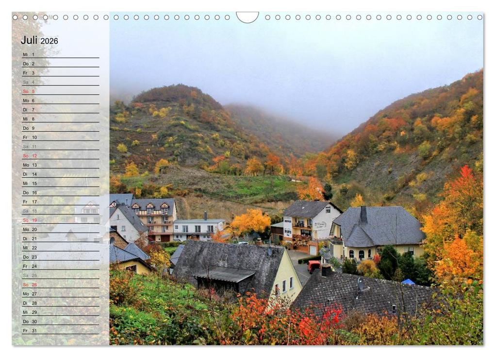 Weitere Ansicht: Eine Perle an der Mosel - Beilstein (Wandkalender 2026 DIN A3 quer), CALVENDO Monatskalender | Calvendo, Arno Klatt