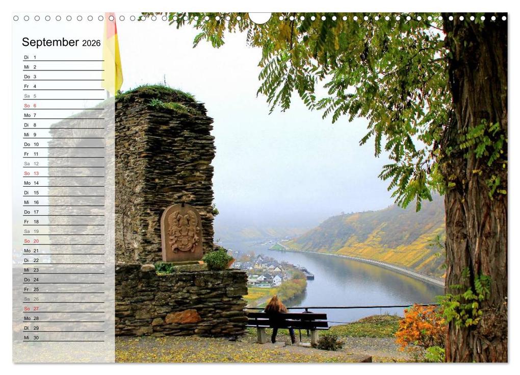 Weitere Ansicht: Eine Perle an der Mosel - Beilstein (Wandkalender 2026 DIN A3 quer), CALVENDO Monatskalender | Calvendo, Arno Klatt