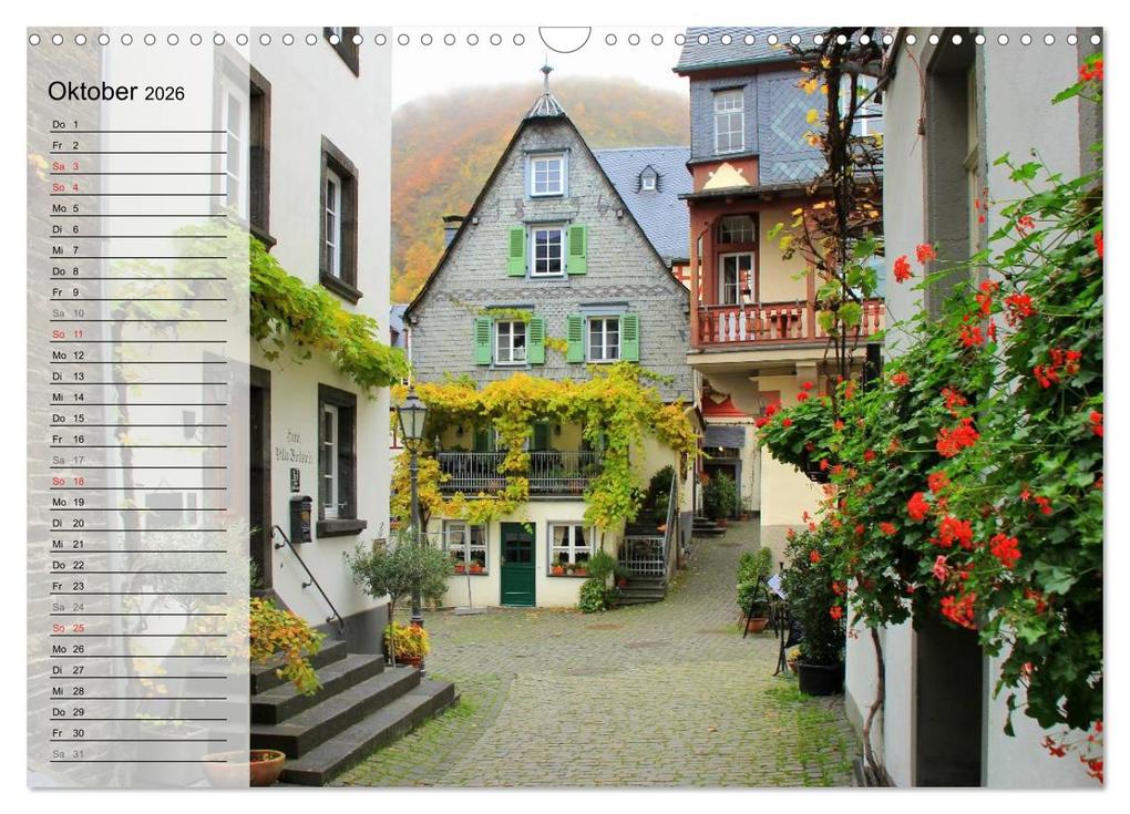 Weitere Ansicht: Eine Perle an der Mosel - Beilstein (Wandkalender 2026 DIN A3 quer), CALVENDO Monatskalender | Calvendo, Arno Klatt