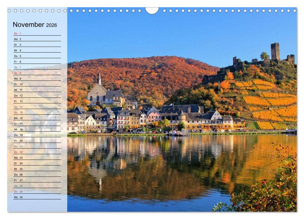 Weitere Ansicht: Eine Perle an der Mosel - Beilstein (Wandkalender 2026 DIN A3 quer), CALVENDO Monatskalender | Calvendo, Arno Klatt