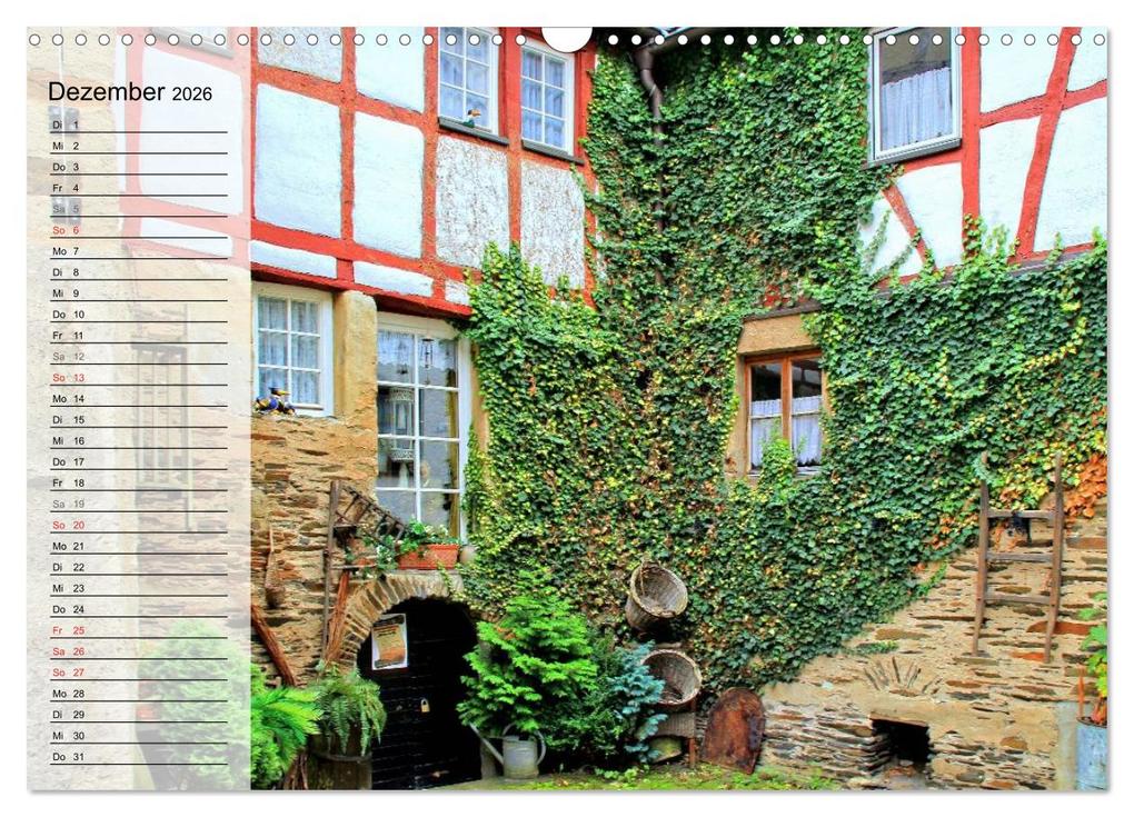 Weitere Ansicht: Eine Perle an der Mosel - Beilstein (Wandkalender 2026 DIN A3 quer), CALVENDO Monatskalender | Calvendo, Arno Klatt