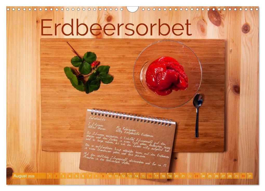 Weitere Ansicht: Einfache vegane Rezepte (Wandkalender 2026 DIN A3 quer), CALVENDO Monatskalender | Calvendo, Photography PM