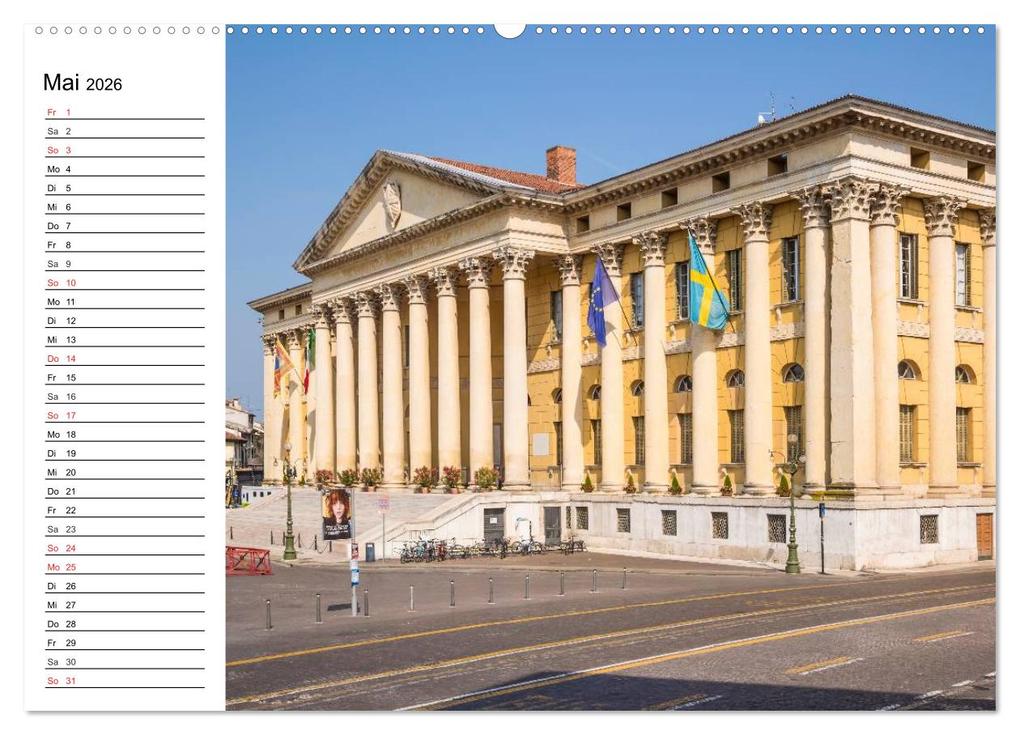 Weitere Ansicht: VERONA Historisches Stadtherz (Wandkalender 2026 DIN A2 quer), CALVENDO Monatskalender | Calvendo, Melanie Viola